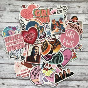 Feminist Stickers 60 Pack
